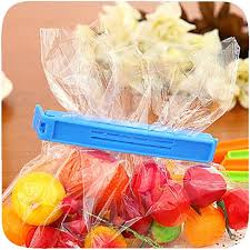 12Pcs - Portable Kitchen Storage Food Sealing Bag Clips.