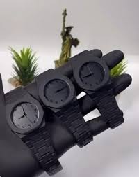 Arabic Aura Watch for Men – Premium Digital Arabic Watch Man Black Edition | Stylish Aura Watch Arabic Display